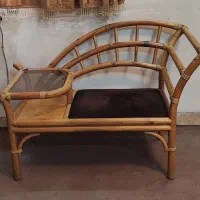 میز تلفن چوبی