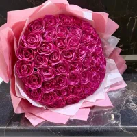 گل ربانی با روبان