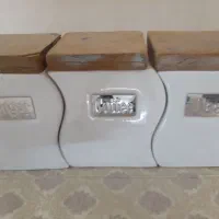 سرویس پا سماوری و ۳ عدد جاشمعی
