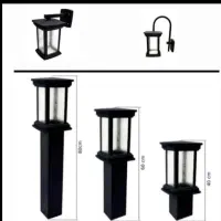 چراغ دیواری پارکی چمنی حیاطی ویلایی مدل روناک