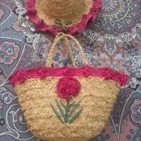 کلاه وسبد حصیری