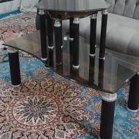 میز جلو مبلی شیشه ای