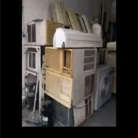 مس برنج کولر گازی اسپیلت سوخته