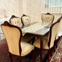 ناهار خوری ۶ نفره سلطنتی جدید در حد نو