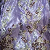 لباس محلی بنفش یاسی زیبا