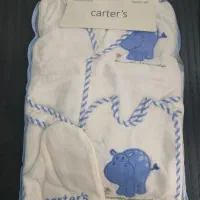 پک حوله پالتویی نوزاد ۵تکه اسب آبی کارترز carters