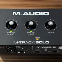 کارت صدا M-audio m-track solo