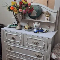 سرویس چوب نوزاد کمدبوفه شلف تخت خواب درایور