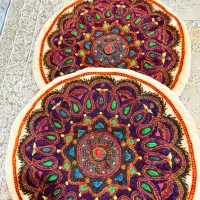 کوسن پته شانل دوزی شده