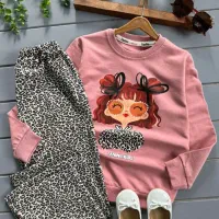 بلوز شلوار پلنگی