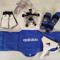 ست کامل تکواندو/لباس + هوگو + محافظ‌ها/سالم