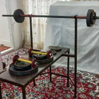 وزنه و میز پرس سینه