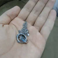 گردنبند مردانه استیل تیتانیوم