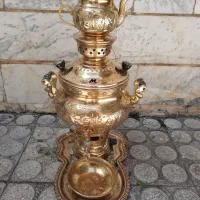 سماور گازی برنجی