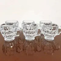 فنجان کریستال خشتی