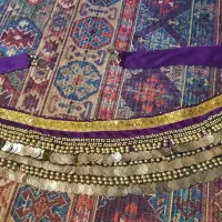 کمربند رقص عربی مخمل اصل
