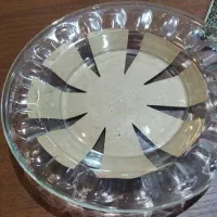 بشقاب شیشه ای انگشتی