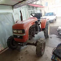 خدمات باغ با تراکتور باغی