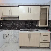 کابینت ب همراه سینک و هود