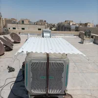 محافظ ضد سرقت کولر آبی/پایه/سایبان