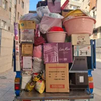 حمل ونقل.حمل باراثاثیه منزل نیسان.باربری.کارگرتنها