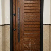 درب ضد سرقت مدرن روکش راش