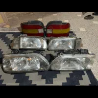 چراغ جلو عقب پراید و چراغ جلو ۲۰۶ رینگ پراید