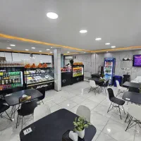 نیرو آبمیوه بستنی و صندوق دار خانم
