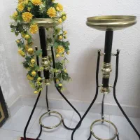 دو عدد گلدان