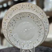 ۳ دست سرویس ارکوپال لب طلا نو