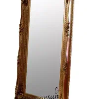 ساعت واینه چوبی