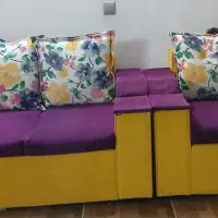 مبل سه نفره درحد نو