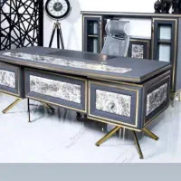 پیشخوان/مبل اجلاس/میز پایه فلزی/صندلی پشت توری