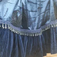 لباس محلی سورمه ای
