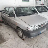 پراید 88 دوگانه کارخانه بدون رنگ شاسی سالم