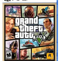 دو دیسک بازی gta5 و fc26 برای ps5