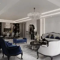 ۲۲۰متر کامرانیه شمالی تراس آکواریومی
