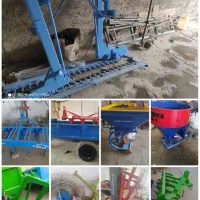 ادوات تریلی تراکتورصاف کن کنتیواتورگشنیزچین گاوآهن