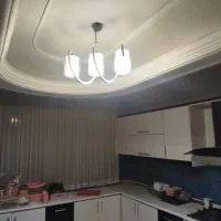 لوستر سه شاخه نو شیشه خارجی