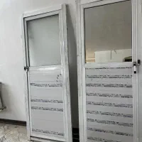 دو عدد درب آلمینیومی نو