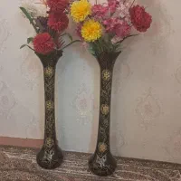 دوتا گلدون شیشه ای