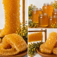 فروش عسل گون باقاب موم