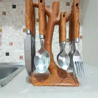 سرویس قاشق چنگال دسته فایبرگلاس