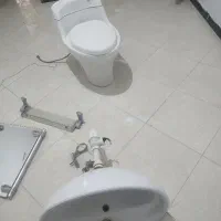 یک عدد دستشویی فرنگی وروشور
