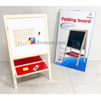 فروش تخته پایه دار آموزشی دوطرفه وایت برد و گچی