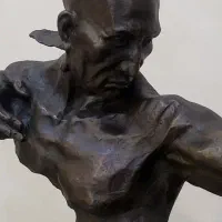 کماندار سکه مدال شمش ۷۰در۸۰ مجسمه برنزی برنز