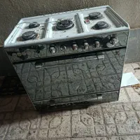 گاز فردار پنج شعله تمیز فقط فر نیاز به سرویس