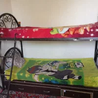 تخت دو طبقه با تشک