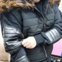 کاپشن جلیقه دوتیکه خزدار