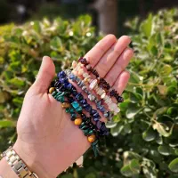 دستبند چیپسی سنگ اصل|جواهرات|اصفهان, خانه اصفهان|دیوار